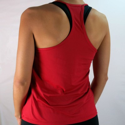 531 -  Camiseta Fitness Com Alça Mariella Moda