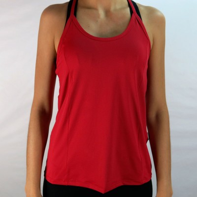 531 -  Camiseta Fitness Com Alça Mariella Moda 