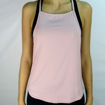 585 - Camiseta Fitness Com Alça Mariella Moda 