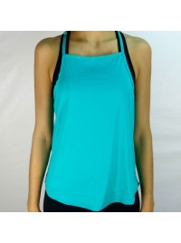 Camiseta Fitness Com Alça Mariella Moda