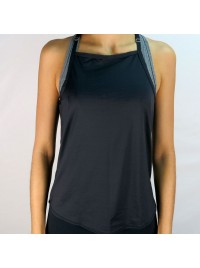 Camiseta Fitness Com Alça Mariella Moda