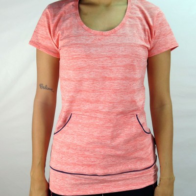 632 - Blusa de Ginastica com Bolso  Mariella Moda 