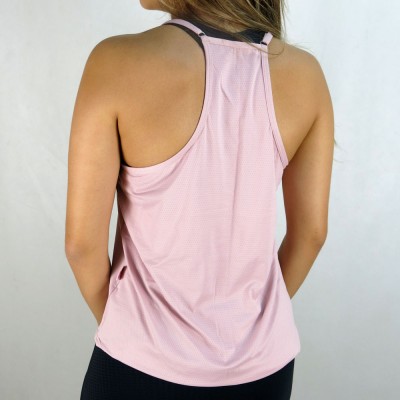 585 - Camiseta Fitness Com Alça Mariella Moda