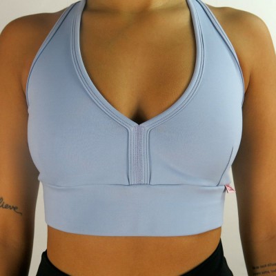 461 - Top Fitness Liso S/ Bojo Mariella Moda 