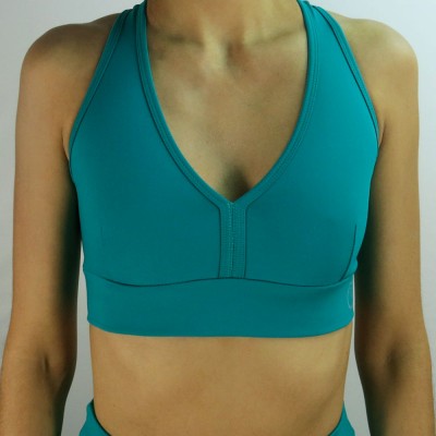 461 - Top Fitness Liso S/ Bojo Mariella Moda 