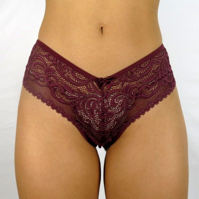 335 -  Calcinha Tanga Renda Mariella Moda  