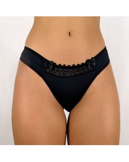  Tanga Básica Com Det em Renda Mariella Moda 