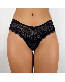  Tanga em Renda Transparente Mariella Moda 