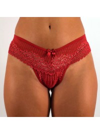 Tanga em Renda Transparente Mariella Moda 