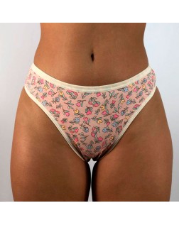  Calcinha Tanga Algodão Mariella Moda