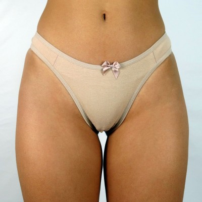 372 -  Calcinha Tanga Algodão Mariella Moda  