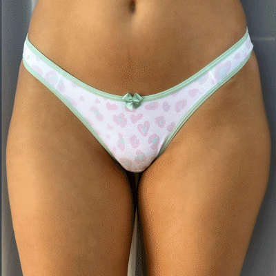 372 -  Calcinha Tanga Algodão Mariella Moda  